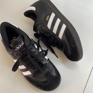 Adidas Black Classic Leather Samba Sneakers